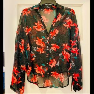 🌹💥 🖤NWT LULUS BLOUSE 🖤💥🌹